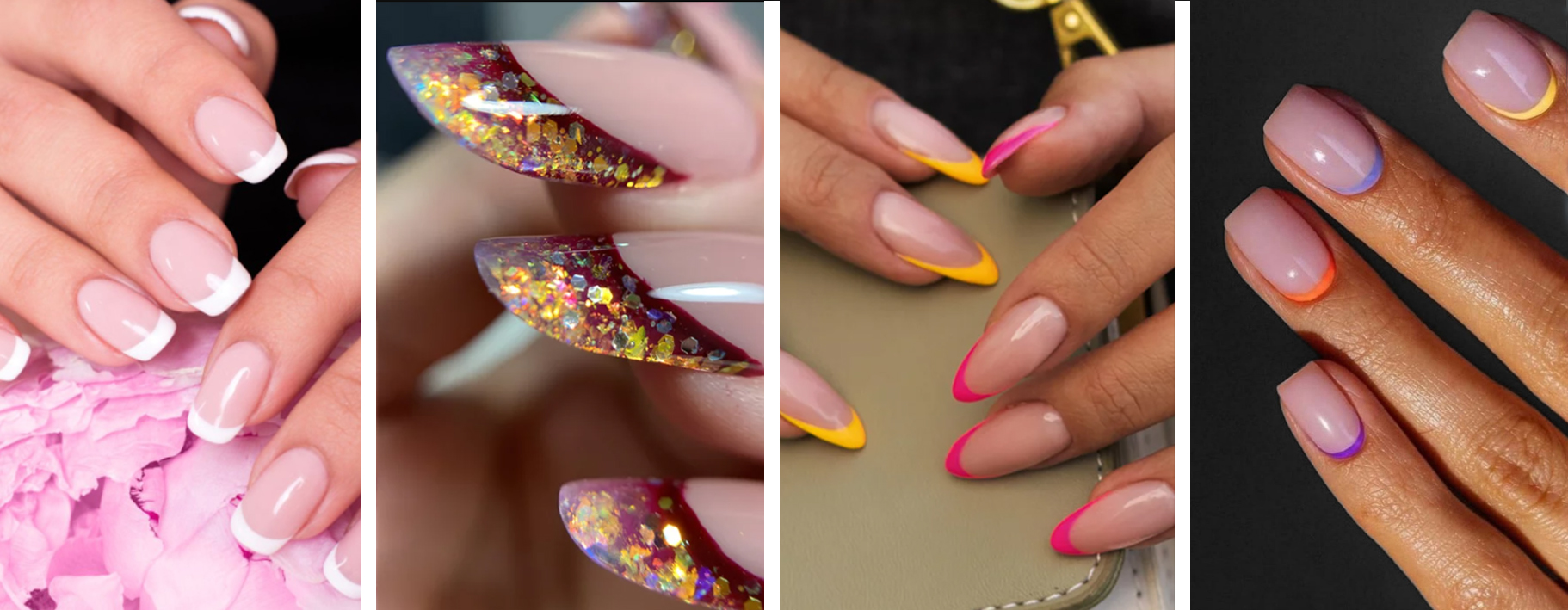 modny french manicure